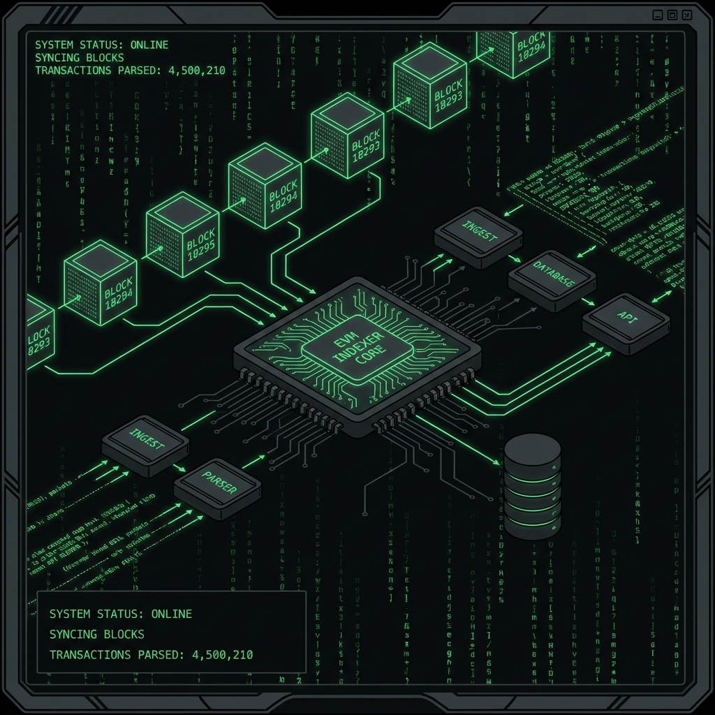High-Performance EVM Blockchain Indexer
